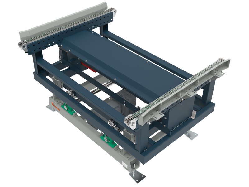  托盤朝向不變型鏈式旋轉(zhuǎn)臺